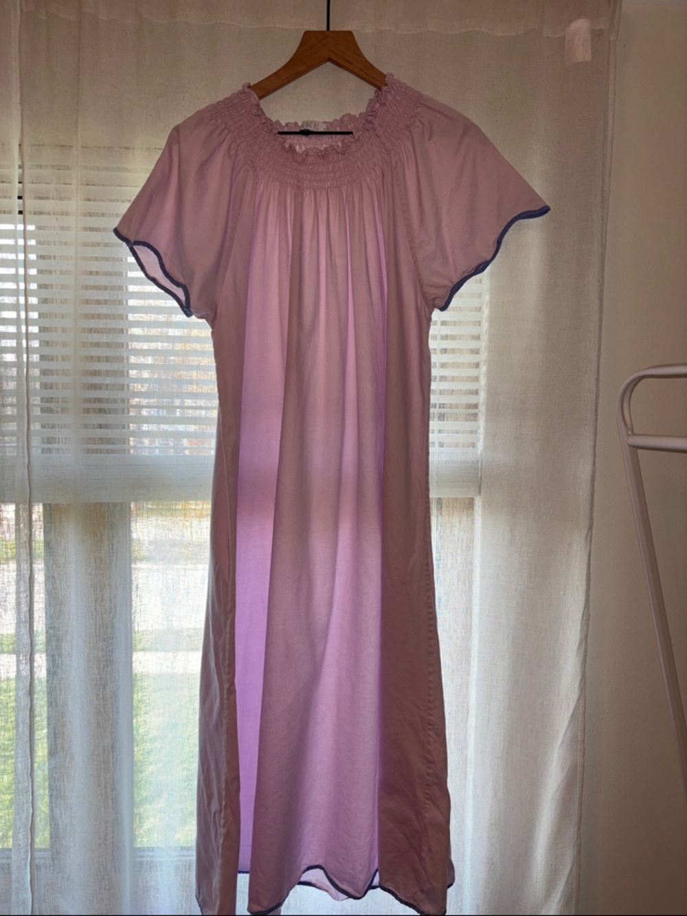 Lake Pajamas Cotton Nightgown/ Lounge Dress XL